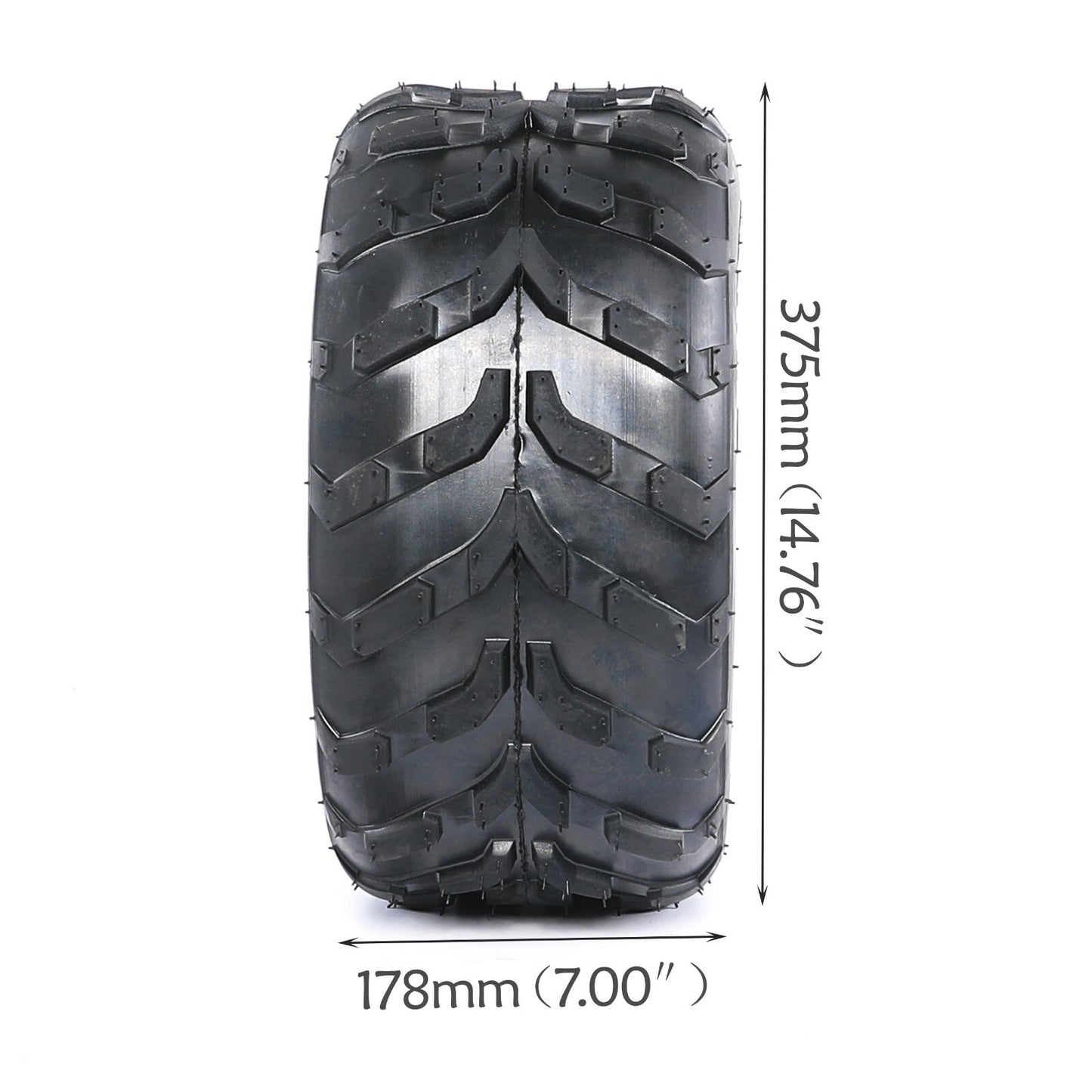 4-pack 16x8x7 tubeless all-terrain vehicle/go-kart tires 200/55-7 off-road tires - Taodao
