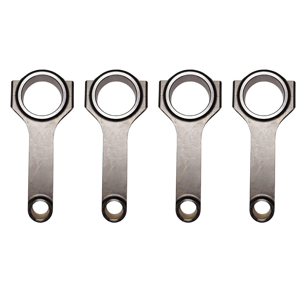4-piece forged 4340 connecting rods fit for Subaru 2.0L EJ20/2.5L EJ25 130.48 mm boltless.