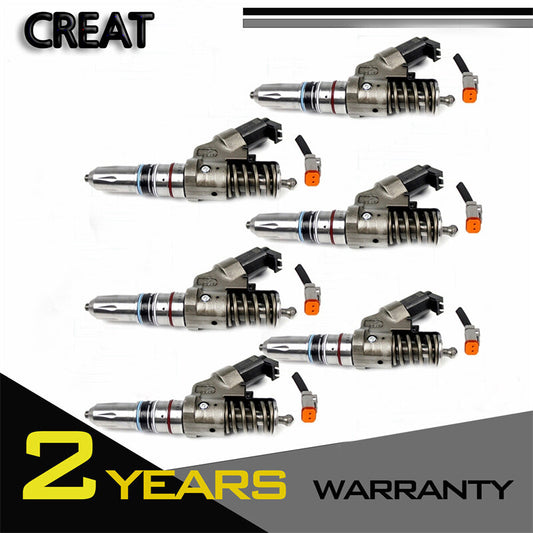 new 6-piece 3411761 3087807 fuel injector for Celect engine N14