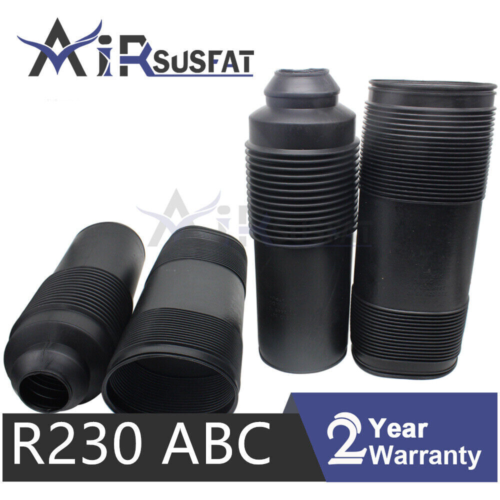 4PCS Front Rear Hydraulic Suspension ABC Shock Dust Cover for Mercedes R230