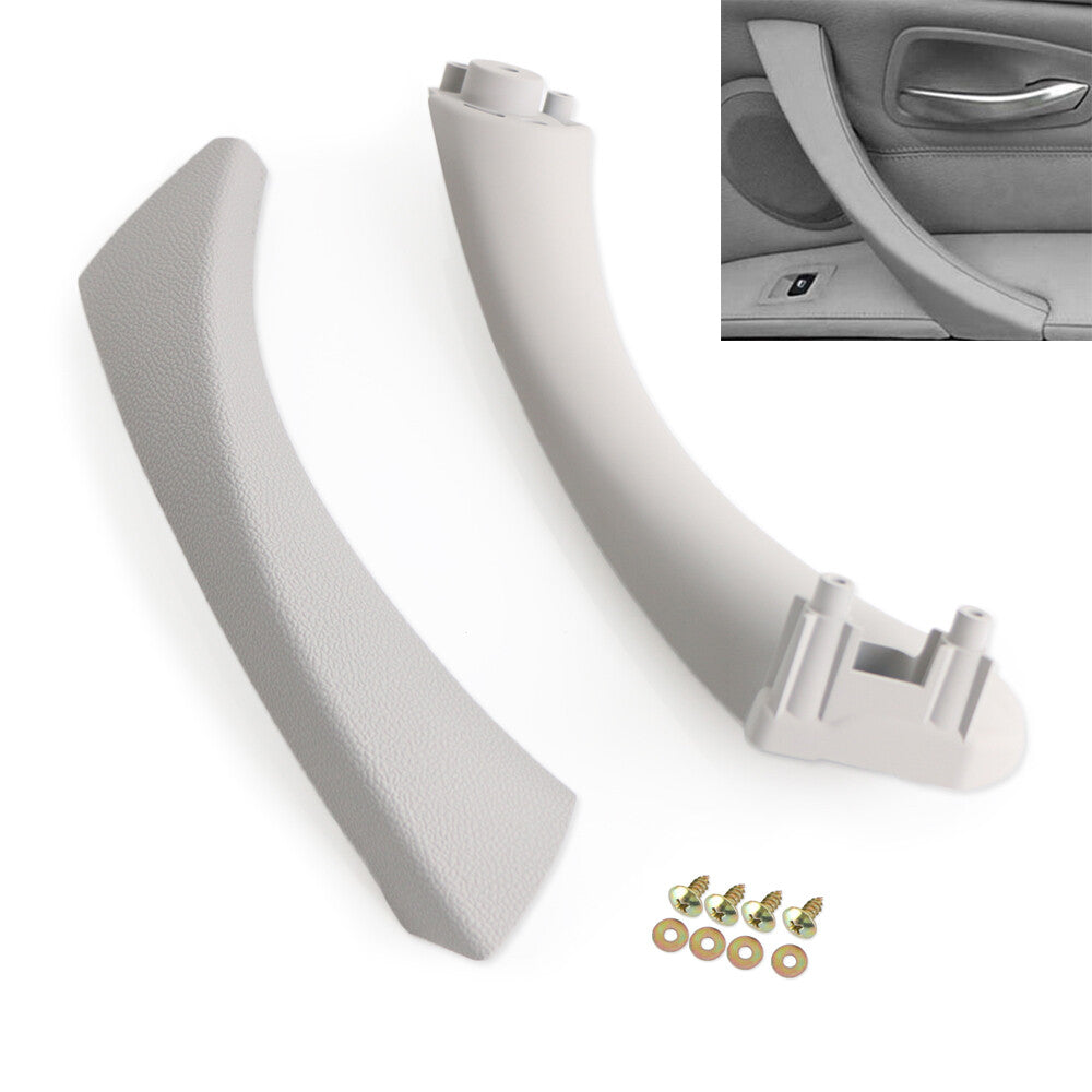 Left side for BMW E90 328i LCI car interior and exterior door panel handle pull edge cover