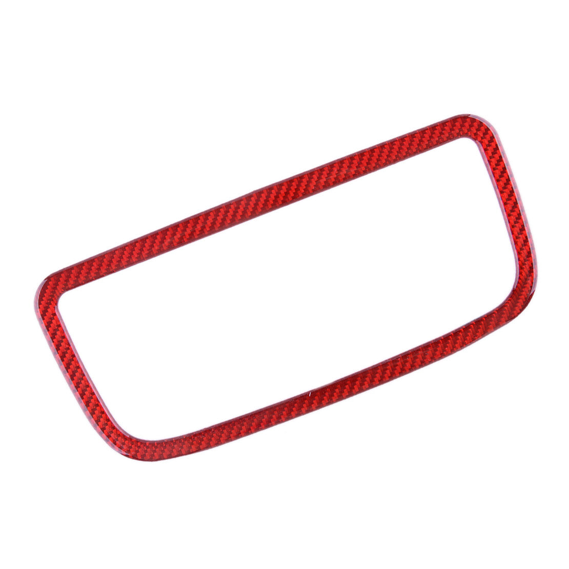 Car Red Carbon Fiber Reading Light Panel Cover Trim Sticker Fit for Honda for Civic