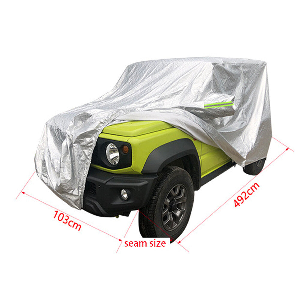Car Cover Fitted Outdoor Water Proof Rain Sun Dust Proof for Suzuki for Jimny 2007+