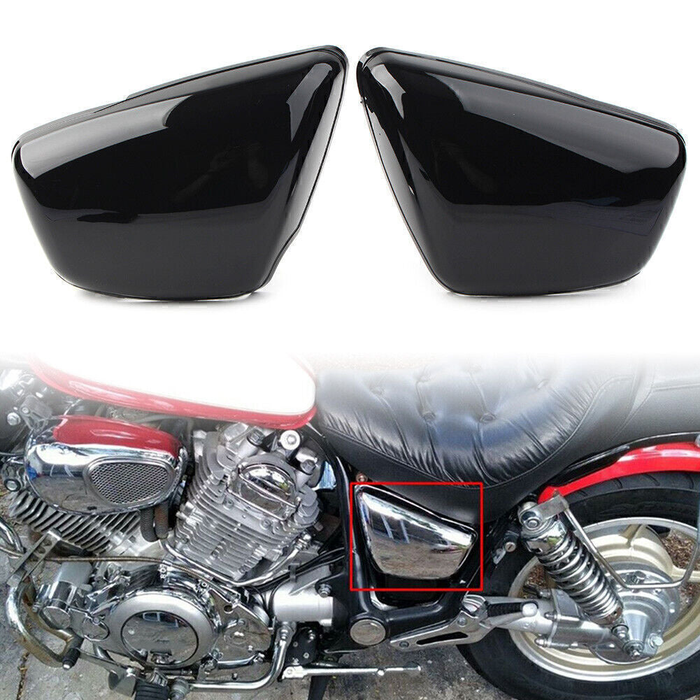 Fit for Yamaha XV 700 750 1000 1100 Virago 1984-UP Left Right Battery Side Covers
