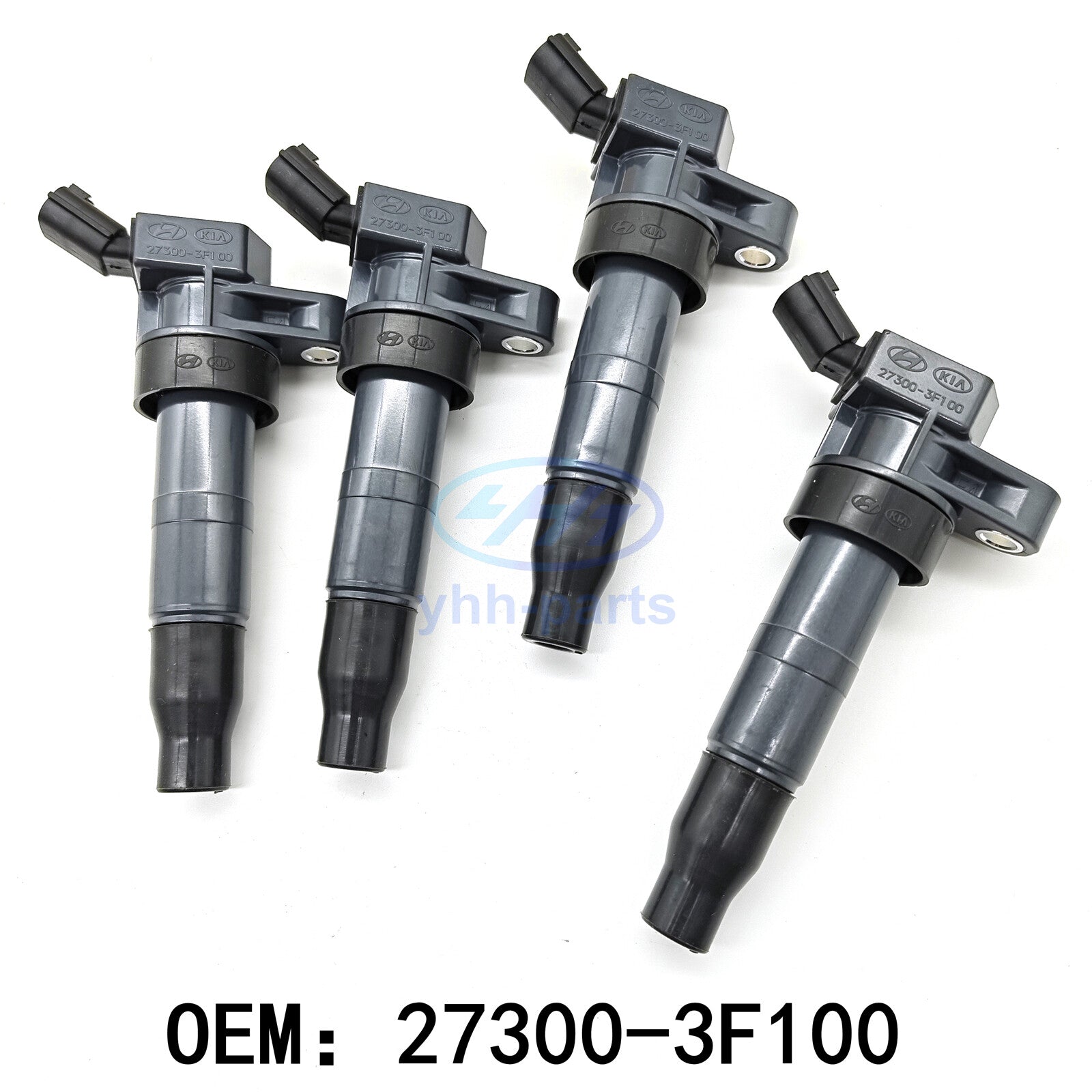 27300-3F100 4Pcs Ignition Coil for Hyundai Sonata for Tucson for Kia Optima Forte