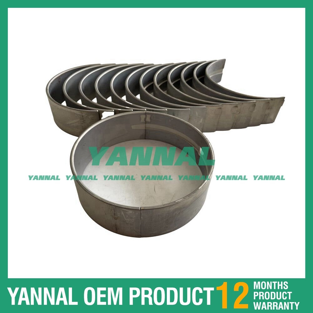 QSX15 main bearing +0.25MM is suitable for diesel engine parts.