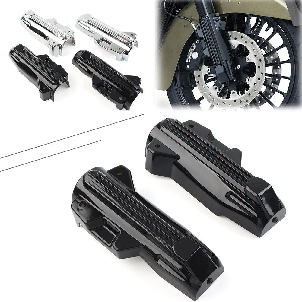 Lower Fork Covers Fit for Harley Electra Street Road Glide King 2014-2022