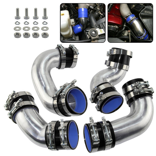 Front Mount Intercooler Pipe Kit for Nissan Skyline R33 R34 GTR RB26DETT Black
