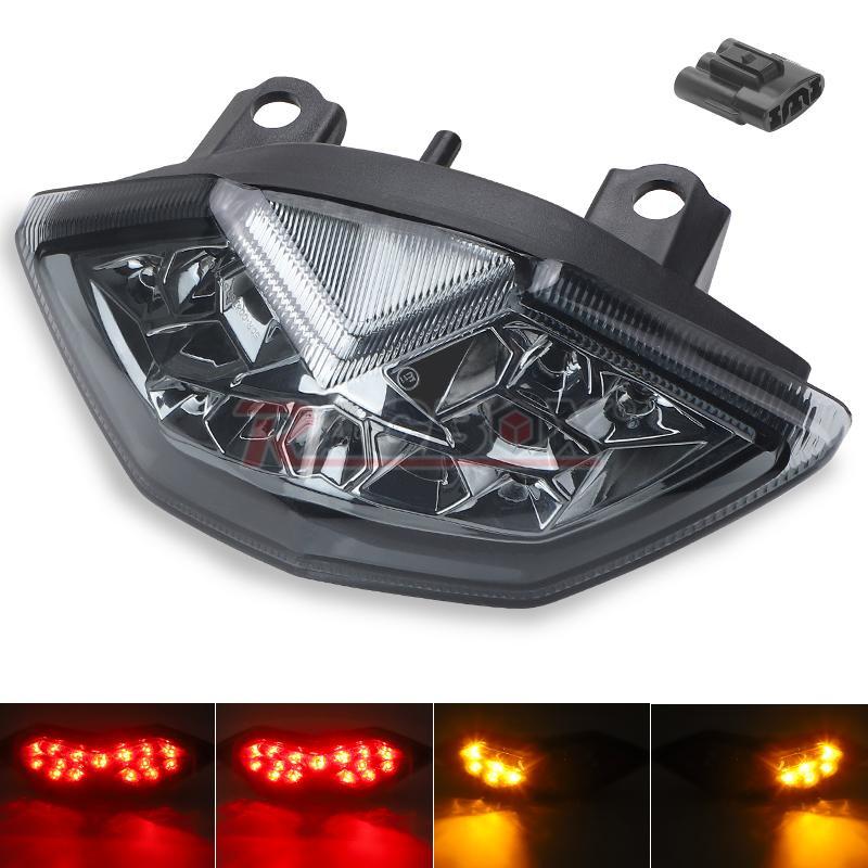 Brake Tail Light LED Integrated Turn Signal for Kawasaki 2010-2013 ZR1000 Z1000