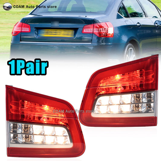 Pair Inside Tail Light Tail Lamp Assembly Turn SIgnal for Citroen C5 2008-2012