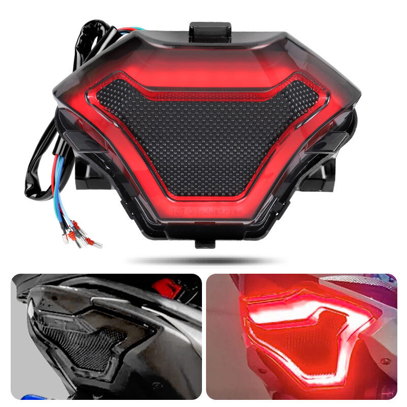 LED Tail Light Turn Signal Integrated for YAMAHA YZFR3 R25 MT07 MT03 MT25 LC150