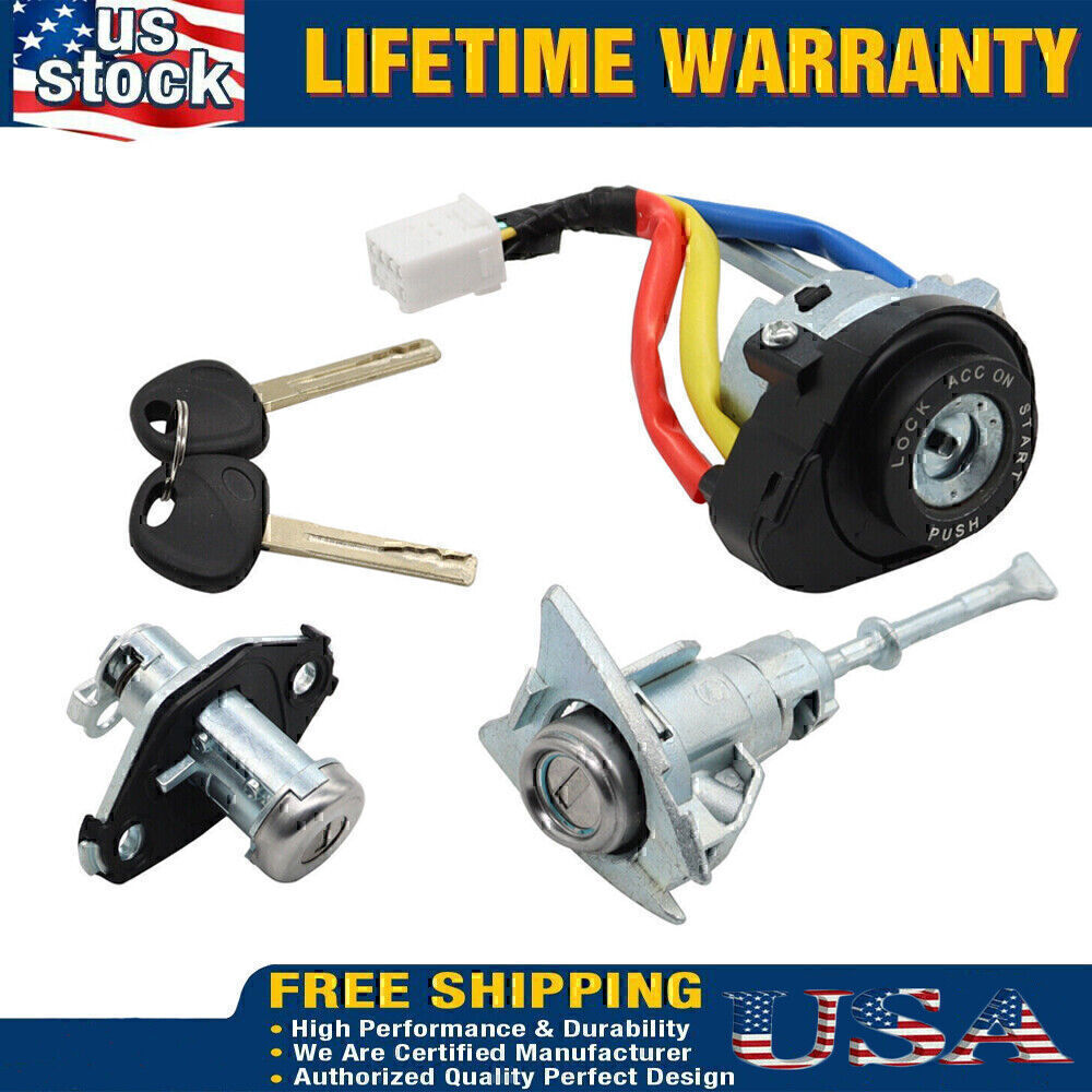 NEW 1 SET Lock Cylinder for Hyundai Sonata 2009-2014 Key Ignition Start BARREL