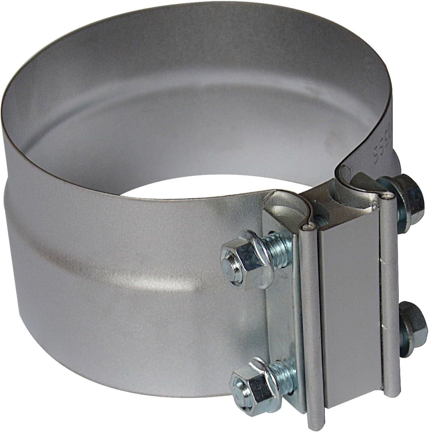 2x 5-inch ring connector exhaust clips, 5-inch exhaust clips, 5-inch aluminum alloy strip clips,