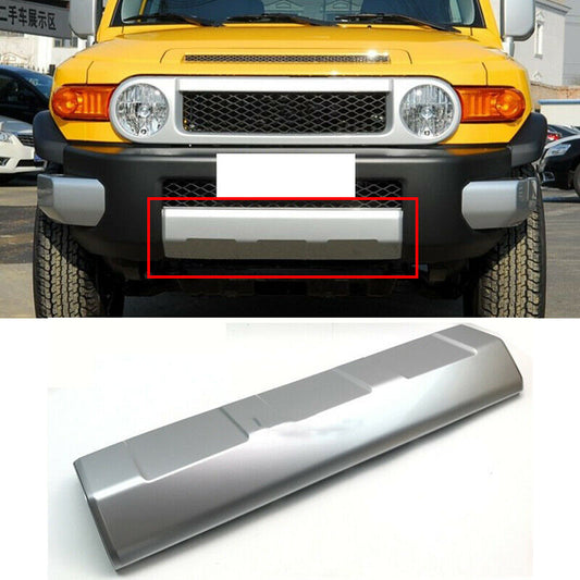 for Toyota FJ Cruiser 2007-2021 Silver Front Bumper Guard Lower Board Skid Plate
