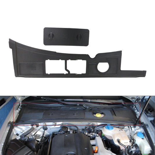 Engine Hood Water Deflector Tray With Battery Cover for Audi A4 B6 B7 S4 RS4