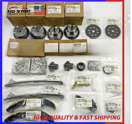 Equipment Manufacturer ( ) 22-Piece Timing Chain Kit for Kia Sedona 2011 - 2013 for Kia Sorento 3.5L 24312-3C100