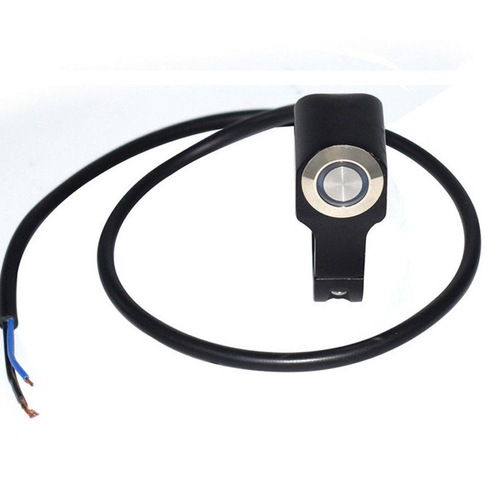 DC 12V/10A Aluminum Alloy LED Motorcycle Handlebar Switch Fog Light ON/OFF