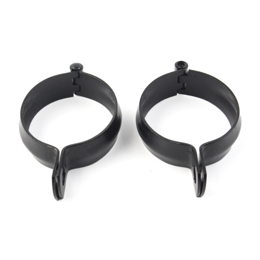 2pcs Metal Front Fork Clamp Turn Signal Light Mount Bracket Holder