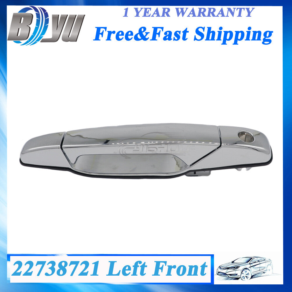 Front Driver Side Exterior Door Handle for Chevy Silverado for GMC for Sierra 2007-2013