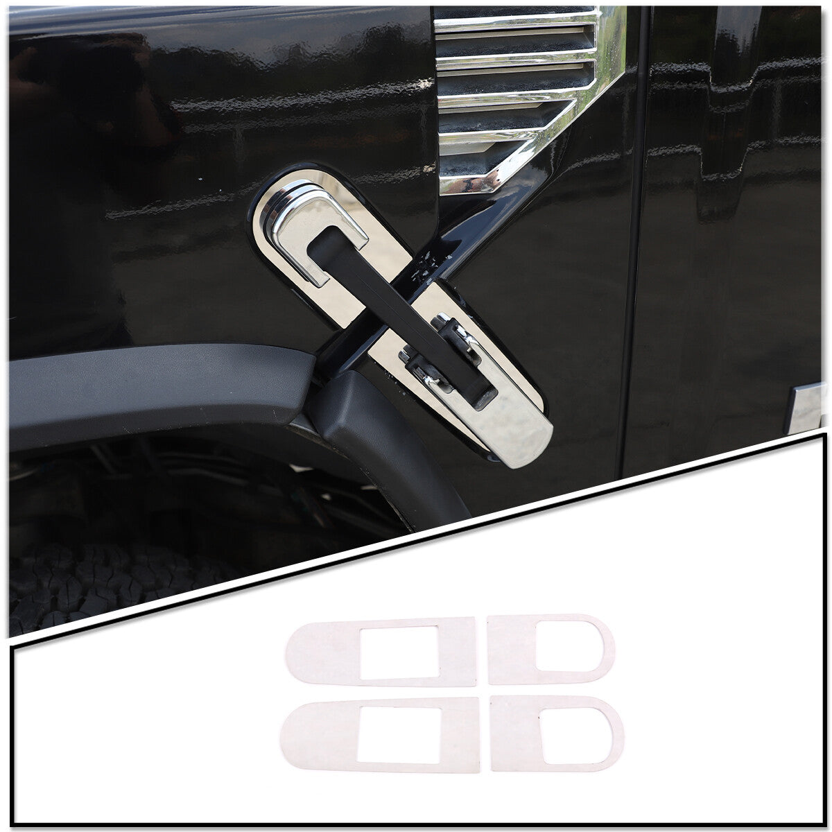 Wood grain cup holder lid trim for Mercedes-Benz C-Class W204 2008 - 2013