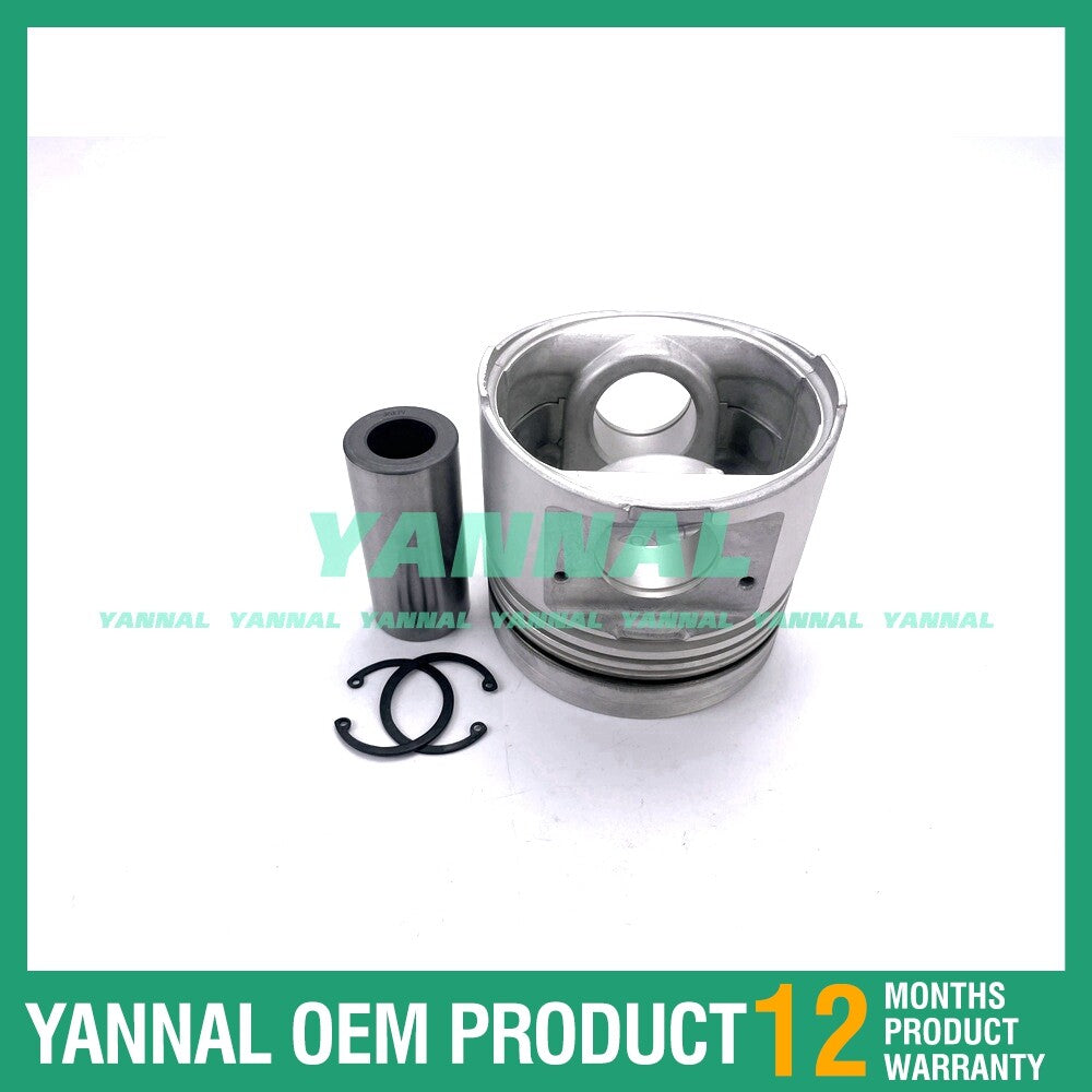 6-piece 8370 piston kit STD for Isuzu 6HE1 engine