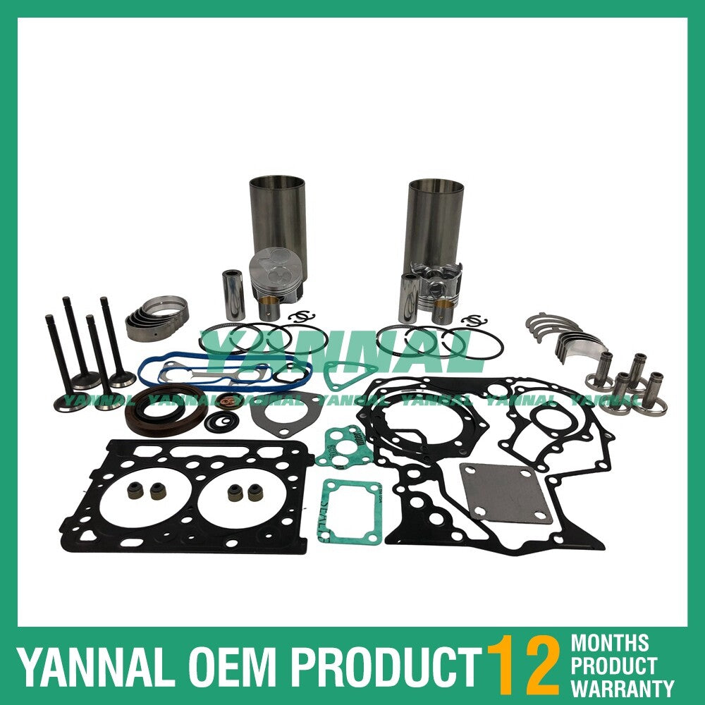 Suitable for Kubota Z602 overhaul and rebuild kit with gaskets and bearings