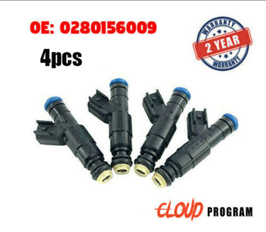 4-pack fuel injectors 0280156009, suitable for Ford Mondeo Focus and for Volvo for Mazda .