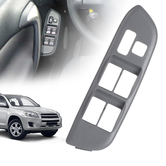 Left Driver Master Power Window Switch Trim Bezel Gray for Toyota RAV4 2001-2005