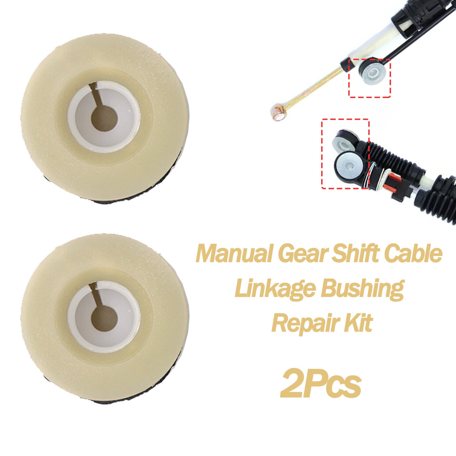 Gear Linkage Cables End Bushing Manual for Renault Captur Clio 1.2 1.5 dCi