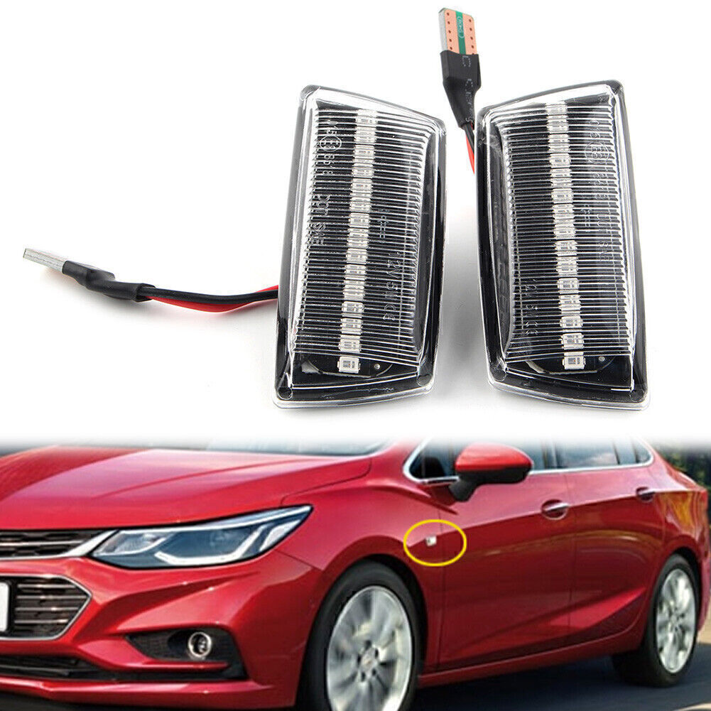 Dynamic LED Side Marker Light Fit for Opel Astra H MK5 2004-14 for Chevrolet for Cruze 09-14