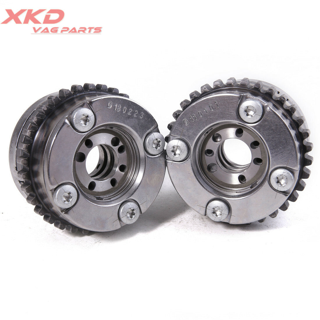 2 Exhaust camshaft adjuster gears for Mercedes-Benz ML550 E550