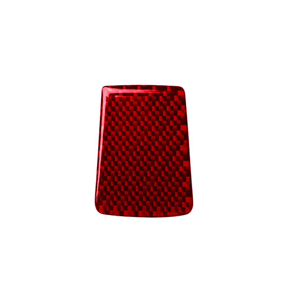 Red Carbon Fiber Steering Wheel Lower Cover Trim for Subaru Forester 2013-2018