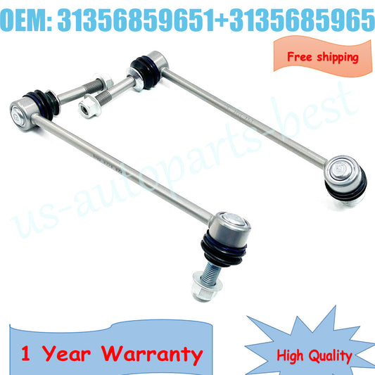 1Pair Front Stabilizer/Sway Bar Link Set For 2007-2019 for BMW X5 X6 E70 E71 F15 F16