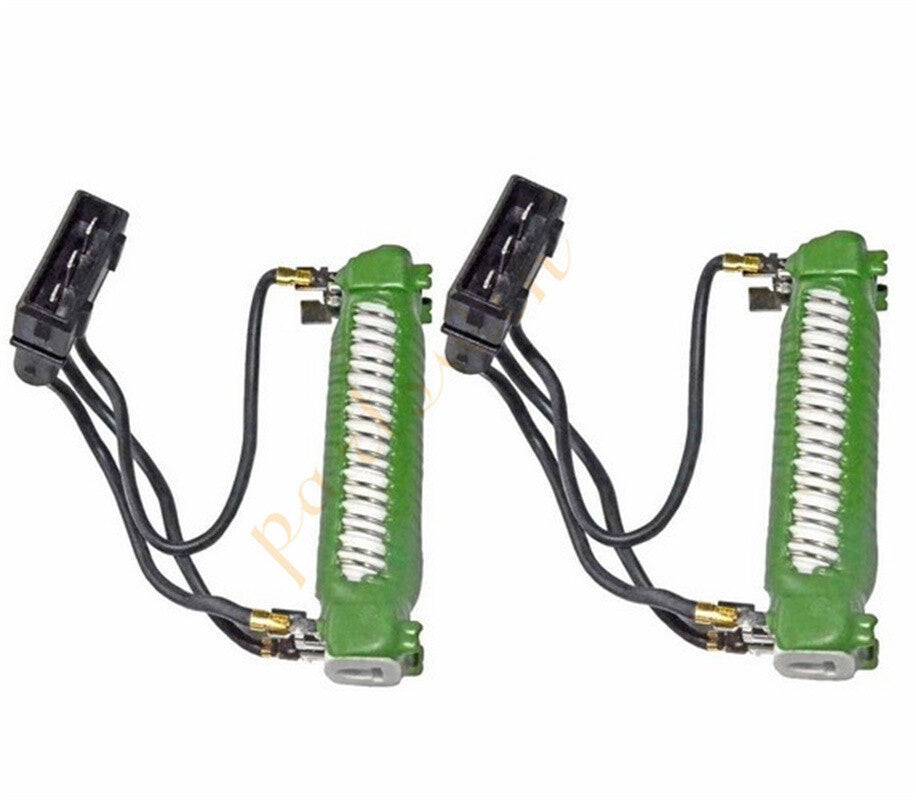2-pack engine cooling fan resistors for Volkswagen EuroVan transport vehicles 701959263D