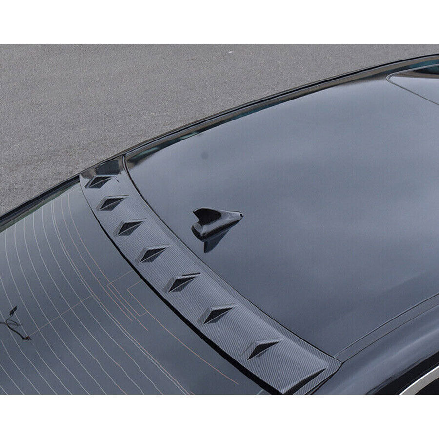 Carbon Fiber ABS Rear Roof Trunk Spoiler Wing Flap for Nissan Sentra 2020-2023