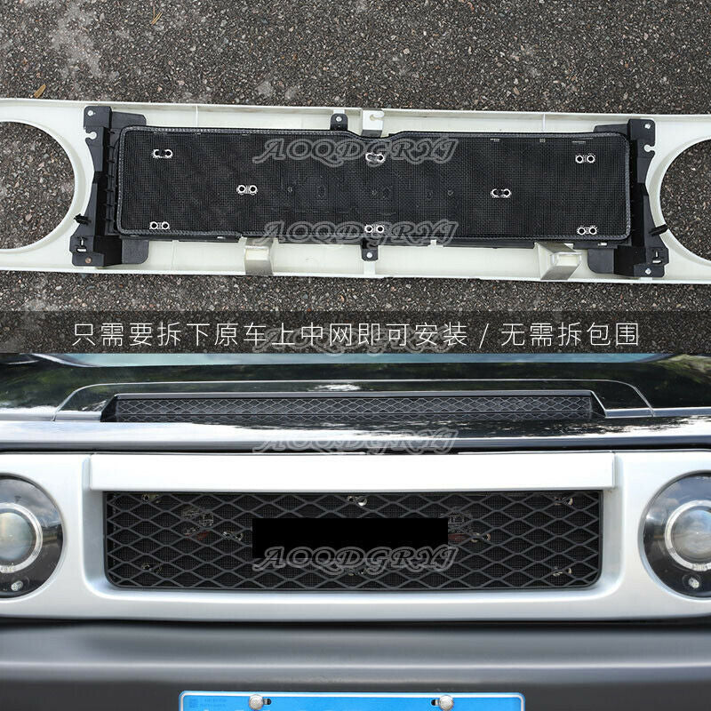 for Toyota FJ Cruiser 2007-2020 steel Front Grill Grille Grid Insect Proof Net
