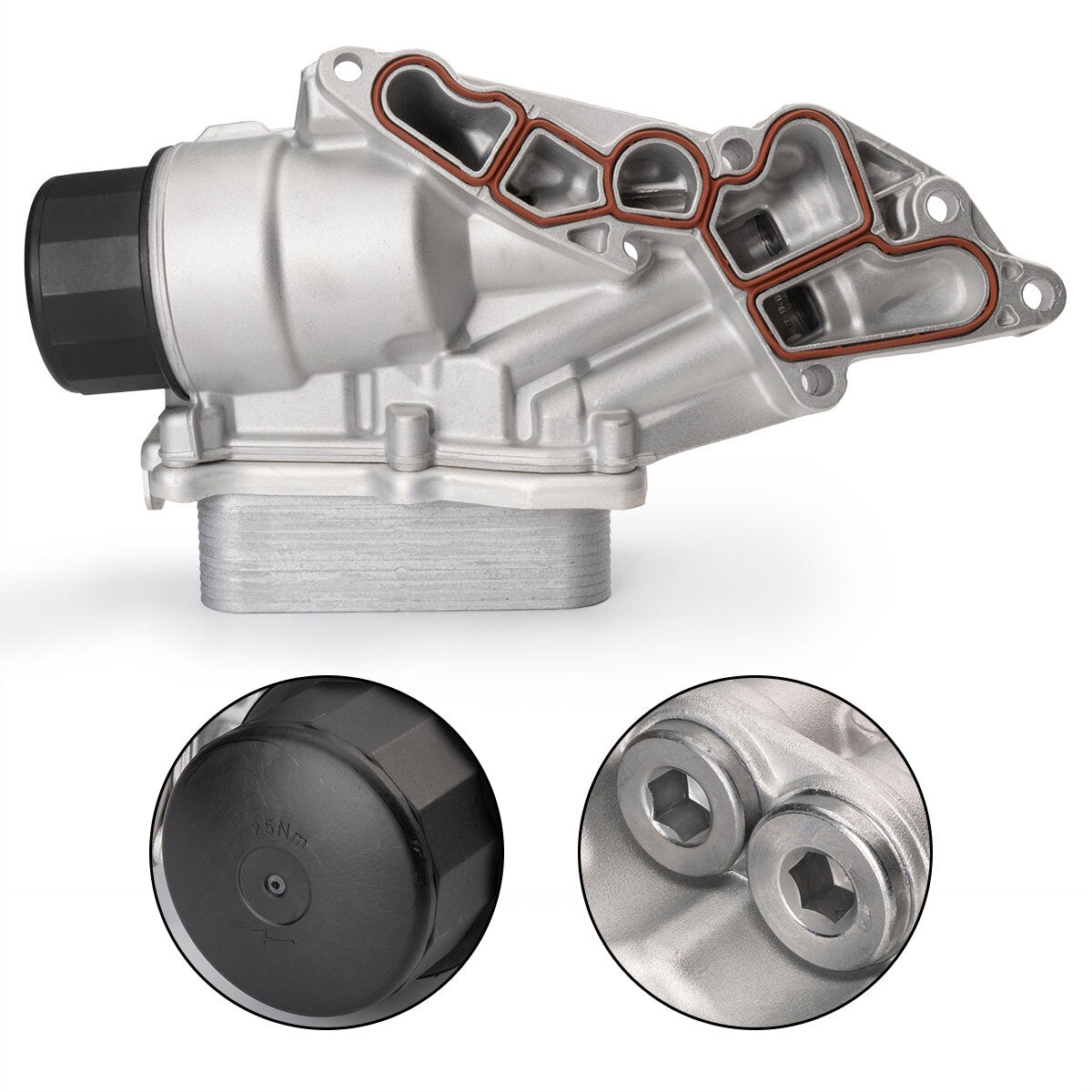 for Mercedes-Benz W463 X164 W164 W203 C230 Oil Filter Housing W/Oil Cooler 06-12