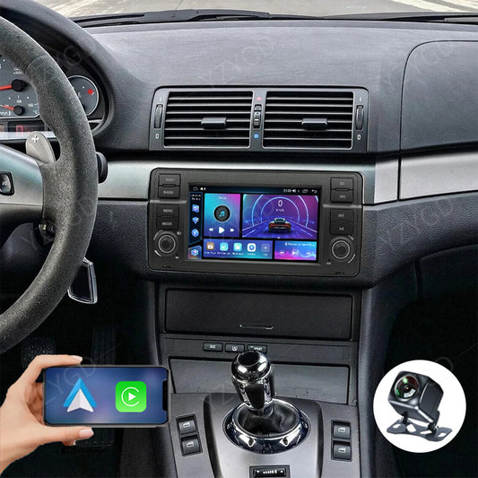 Android14 CarPlay for BMW E46 4-Door Sedan 1998-2005 Car Stereo Radio GPS Screen