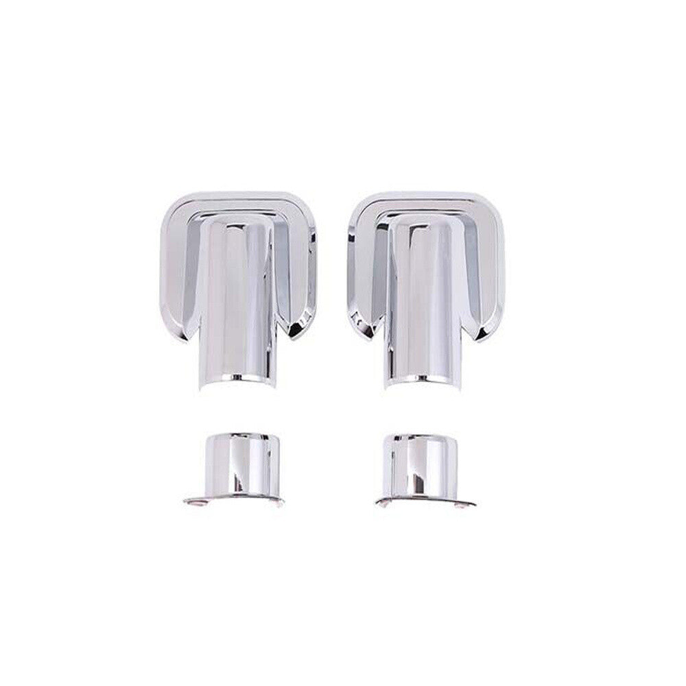 Chrome ABS Side Rearview Mirror Base Cover For HUMMER H2 2003-2009 Accessories