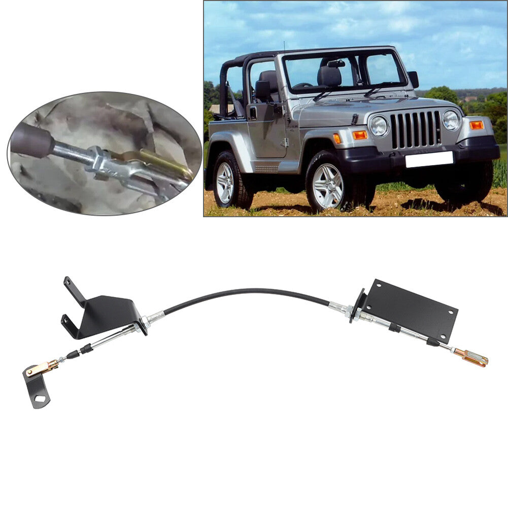 Upgrade Heavy Duty Transfer Case Cable Shift Linkage for Jeep for Wrangler TJ 97-06
