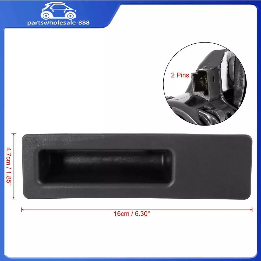 51247463161 Trunk lid release handle and tailgate start button are compatible with for BMW X3, X5, X6, and 225i.