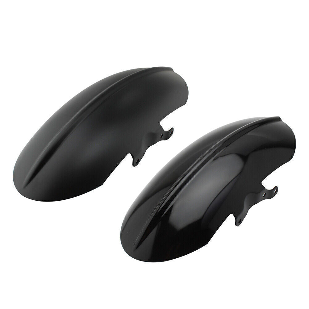 For Bobber Black 1200 Speedmaster 1200 Black ABS Short Front Mudguard Fender 1X