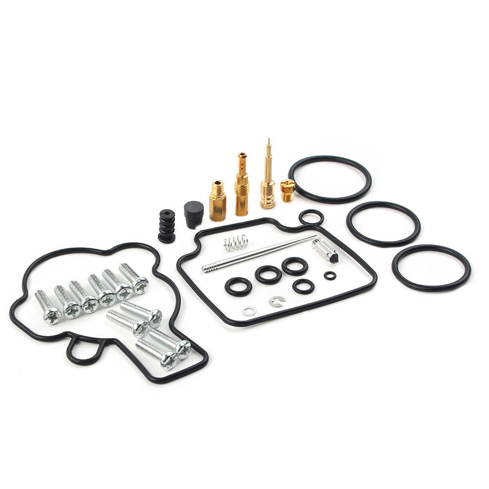 1 set Carburetor Carb Rebuild Kit Repair Fit for Honda TRX450R 2004-05 RubberBrass