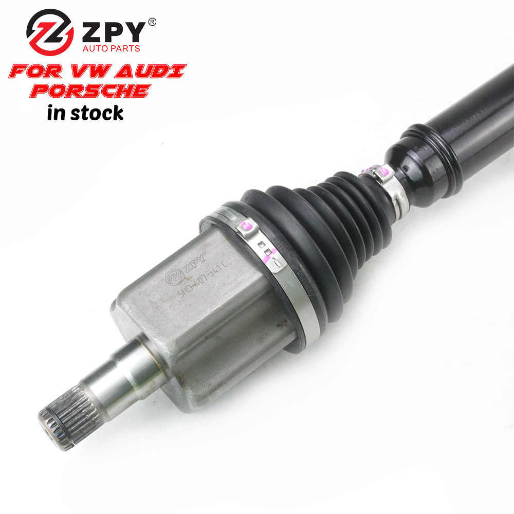 ZPY for VW 3C0407272D Front Axle Shaft Passenger Side
