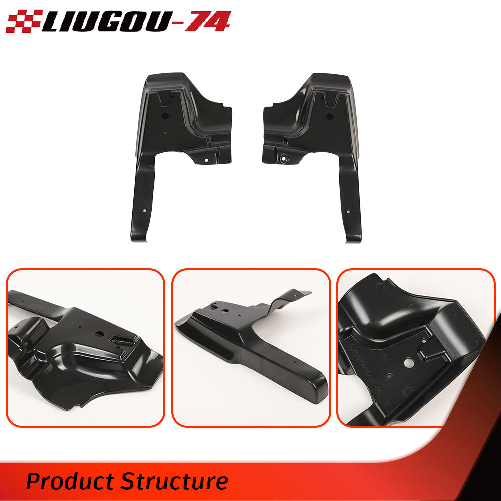 11-piece front and rear black bumper padding kit for Cadillac El Dorado 1979-1985