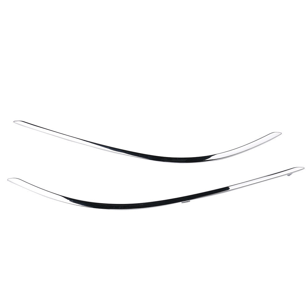 Pair for Mercedes C350 2012 2013 2014 2015 Left Right Side Bumper Trim Molding