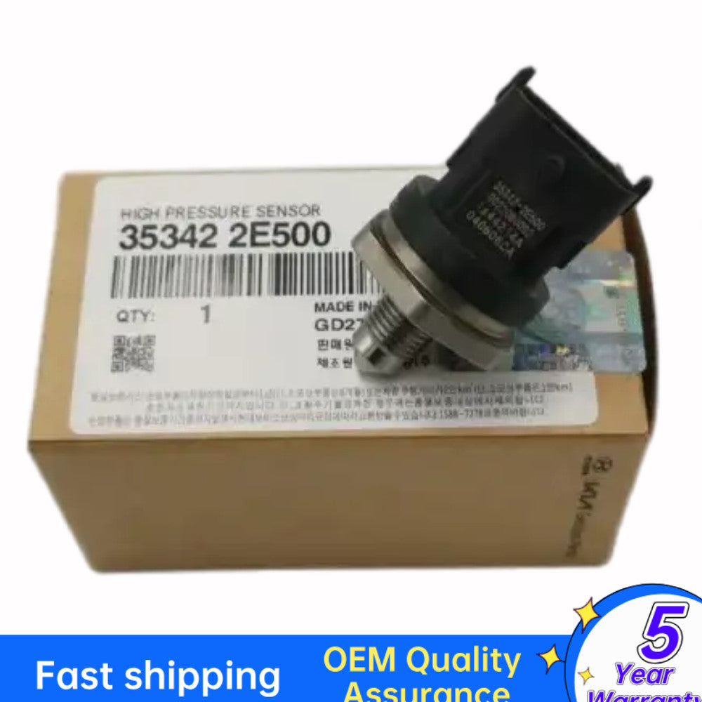 fuel pressure sensor compatible with for Hyundai and for Kia models 353422E500 (12-19).