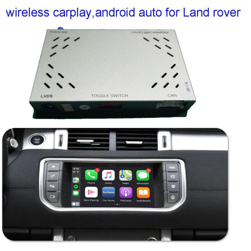 Wireless CarPlay Android Auto is now compatible with for Land Rover for Jaguar for Range Rover Evoque Discovery.