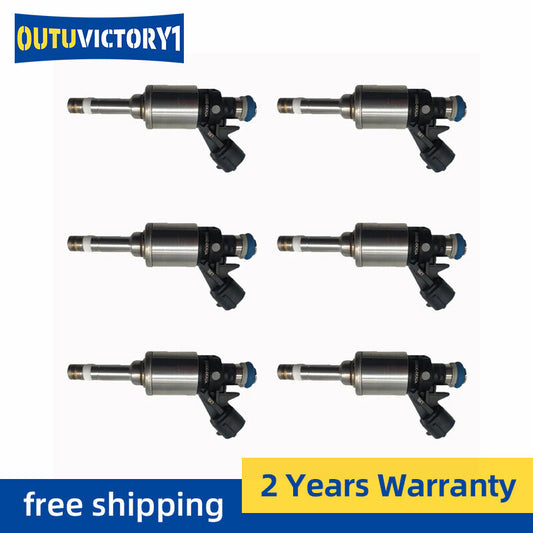 Six fuel injectors for NISSAN PATHFINDER 17-20 for INFINITI QX60 17-19 16600-6KA0A