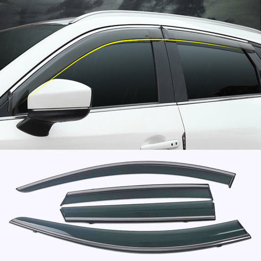 for Mazda CX-5 2017-21 Acrylic Window Visor Vent Sun Shade Rain Guard Door Visor